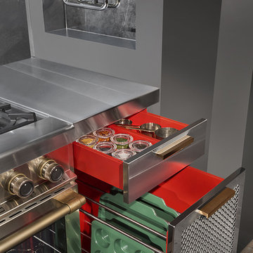 MONOLITH Inception Kitchen by Richard Anuszkiewicz