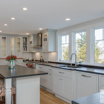 Showplace Inset Gray Kitchen