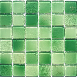 Crystal glass mosaic serie - Tile
