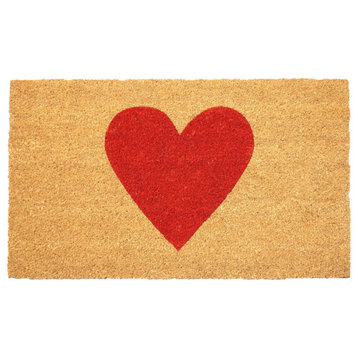 Calloway Mills Red Heart Doormat, 24' X 36"