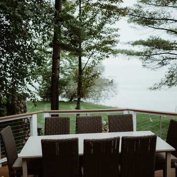 Luxury Technology Meets Northern Charm in Michigan Lake House