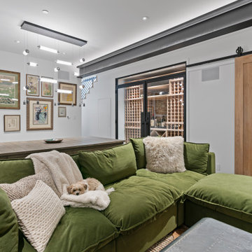 Custom Home Old School Book Nook