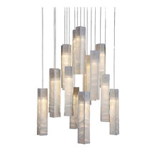 Stairway chandeliers