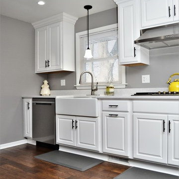 Hebron, IN. Haas Signature Collection, White Maple Kitchen