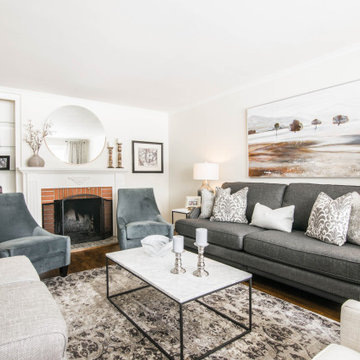 Pointe Claire Family gets new Living Room Furniture