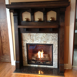 Direct Vent Gas Fireplaces - Traditional - Indoor Fireplaces