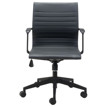 Pierce Office Chair Black, Black