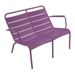 Fermob Luxembourg Low Duo - Outdoor Loveseats