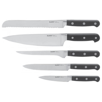 Contempo 5 Piece Cutlery Set, Riveted