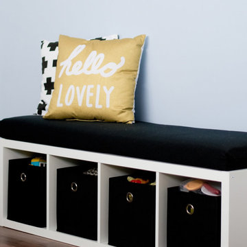 Custom Storage Bench Cubby Cushion