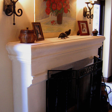Hacienda Fireplace