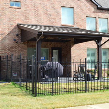 Irving TX Custom Covered Patio and Pathway