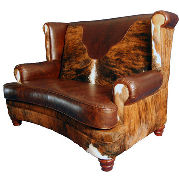 "Luckenbach" Curved Front  Loveseat