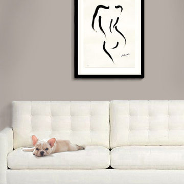 Large Sumi Nude