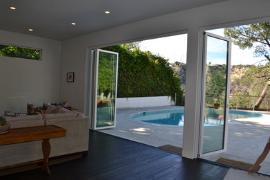 Minimalist pool photo in Los Angeles