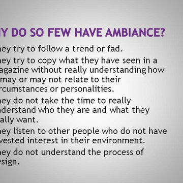 A VITAL MESSAGE From Interior Designer, Steven C. Adamko