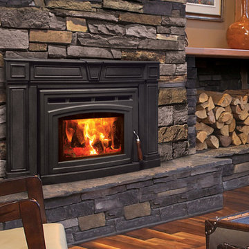 Cabello 1200 & 1700 Cast Iron Wood Fireplace Insert