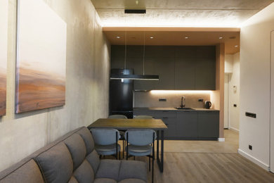 Стильный дизайн: гостиная комната в стиле лофт - последний тренд