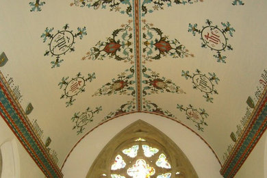 Completed Chancel Ceiling