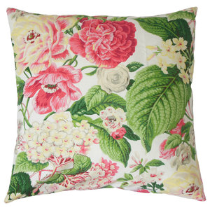 The Pillow Collection Zola Foliage Bedding Sham Antique Gold Standard//20 x 26,