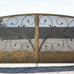 Crescente Driveway Gate - Home Fencing And Gates