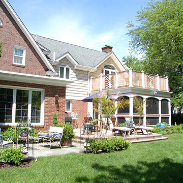 Screened Porch - Witchwood Lane, Lake Bluff, IL