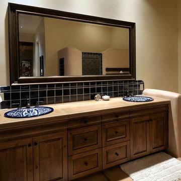 Adobe Houses with Molding Drawer Fronts
