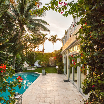 Bermuda Inspired Patio