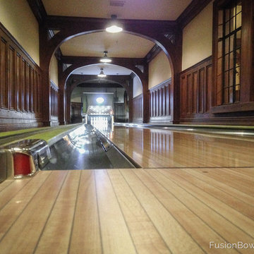 IPR Home Bowling Alley in Basement