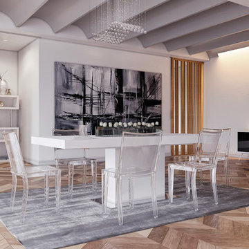 Palerma Extendable Table White