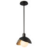 Hubbardton Forge 181183-85-84 Brooklyn Double Shade Mini Pendant in Sterling