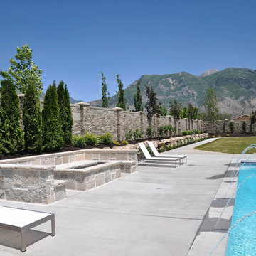 Stone used for outdoor living areas