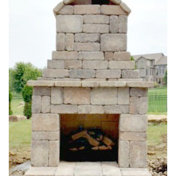 Custom Remote Fireplace, Patio, Low Voltage Lighting, Deck Pillars