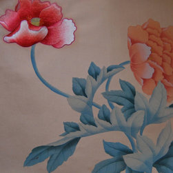hand-painted Embroidery Wallpaper - Products