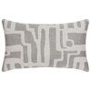 Noble Pewter Indoor/Outdoor Performance Pillow, 12"x20"