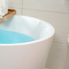 Luxier FSB-003 Luxury Contemporary Freestanding Acrylic Bathtub, White, 67"