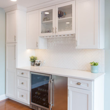 Transitional Family Kitchen