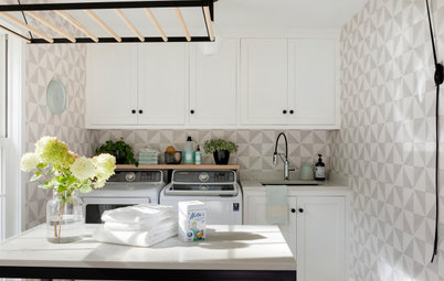 New This Week: 7 Stylish and Hardworking Laundry Rooms