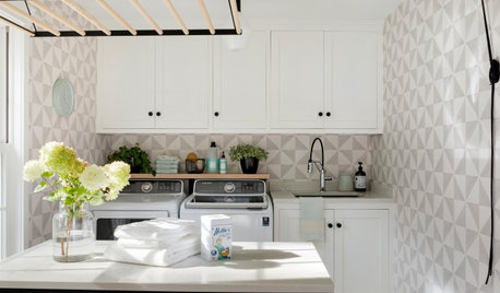 New This Week: 7 Stylish and Hardworking Laundry Rooms