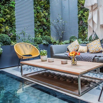 VistaFolia Green Wall - Courtyard Vertical Garden