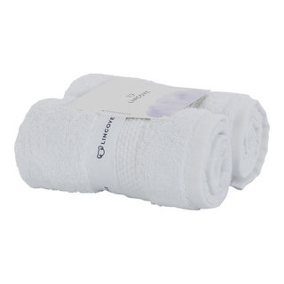 Set of 7 Towels (White) from Lincove