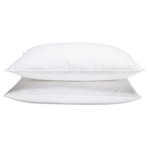 Serta Gel Memory Foam Cluster Bed Pillows Set Of 2 Modern Bed