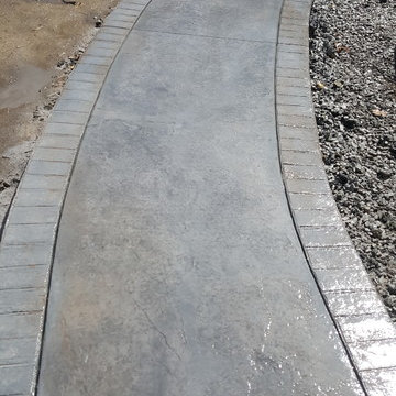 Stamped concrete