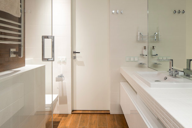 Современный Ванная комната by Архитектурное бюро «Берлога»