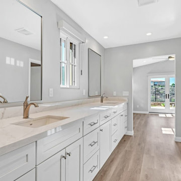 Master Bathroom with Dual Vanity