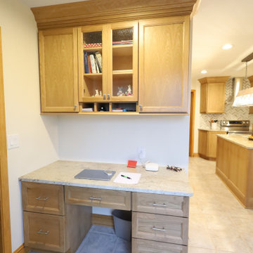 Warm Wood Wonder: White Oak Kitchen Remodel with Smart Storage