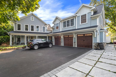 Example of a transitional garage design in Baltimore