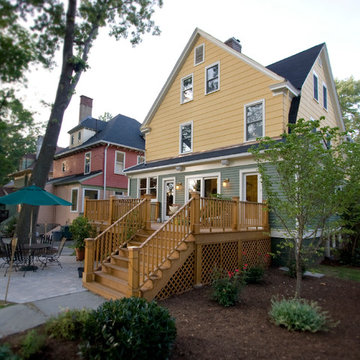 Historic Victorian With New Kitchen, Mudroom, Deck and Patio Addition