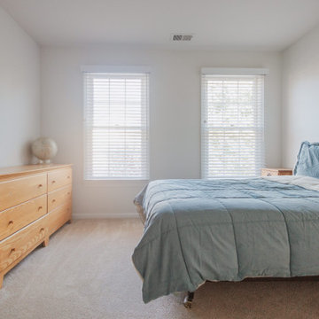 Urban Elegance Revived: Three-Story Townhome Transformation in Urbana, MD