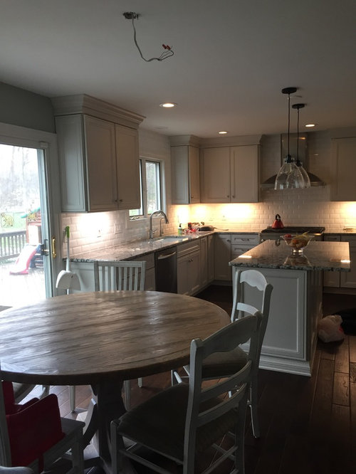 Light above kitchen table